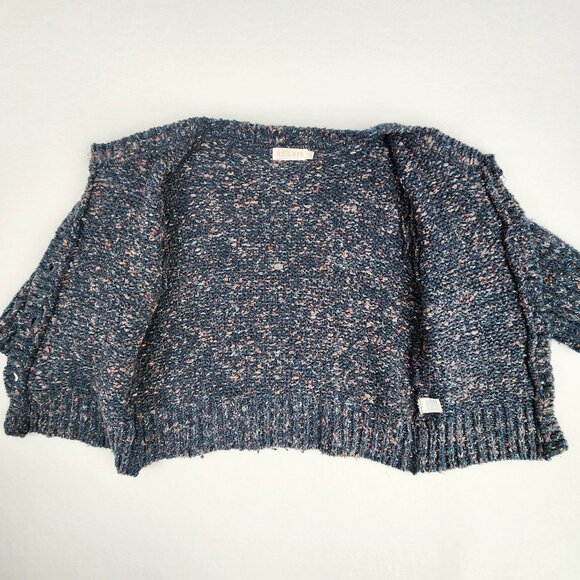 Anthropologie Relais Cardigan Sweater with Buttons Size 1 Blue - Picture 5 of 7